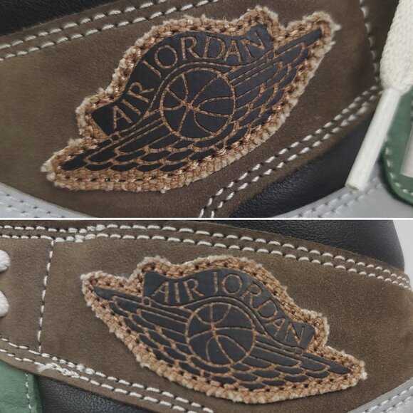 Nike Air Jordan 1 Retro High OG Hand Crafted Sneakers DH3097-001 Men's 12 - Picture 7 of 13